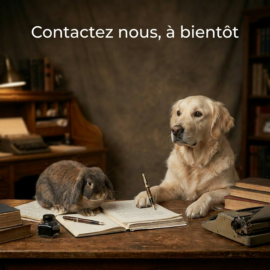 Contactez nous, à bientôt.